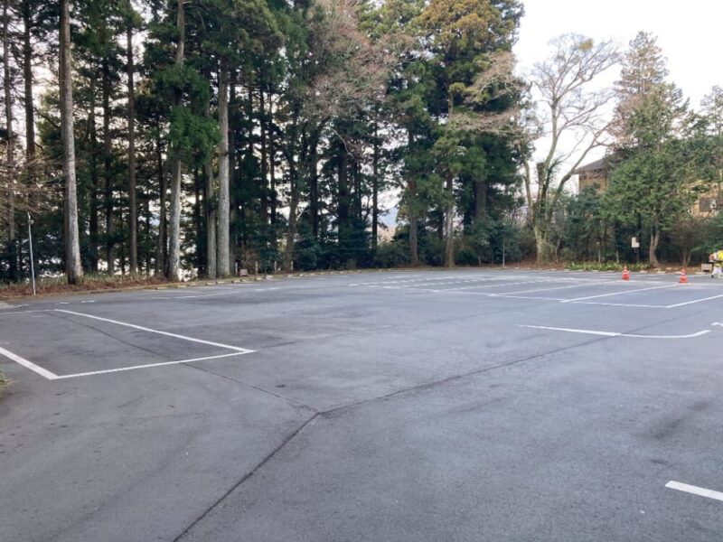 箱根神社内第2駐車場