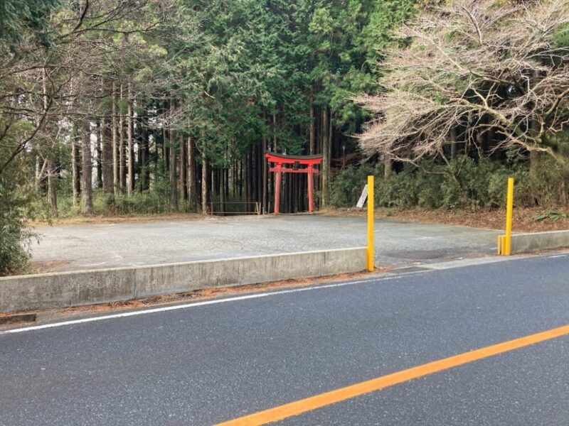 箱根神社北参道駐車場