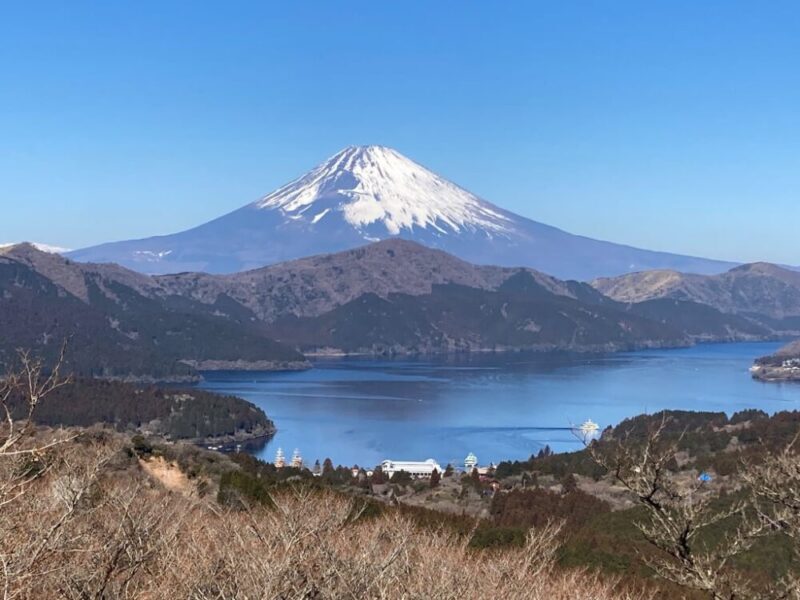 富士山と芦ノ湖